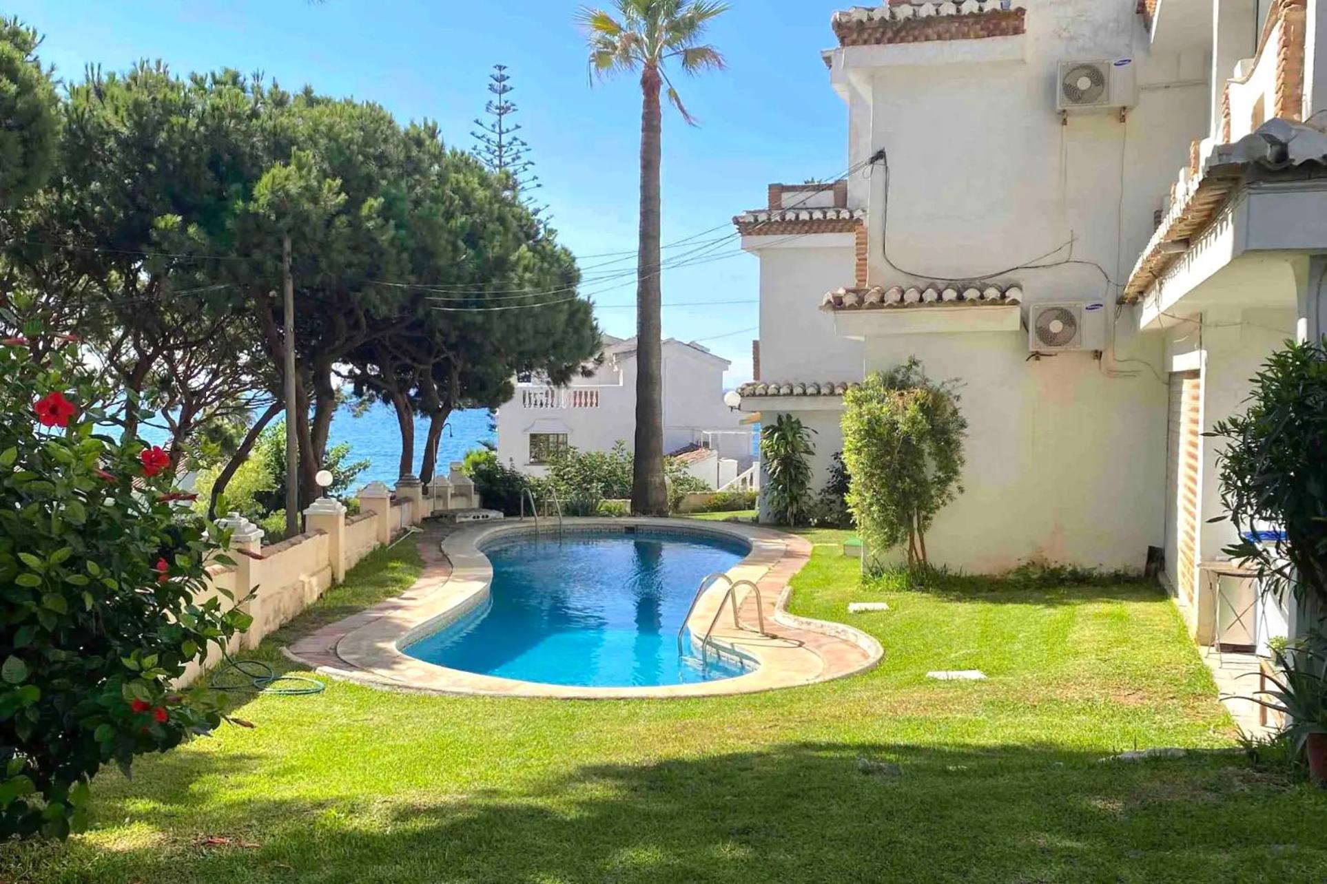 Mijas Costa - Beachside Apartment-B Ситио-де-Калаонда Экстерьер фото